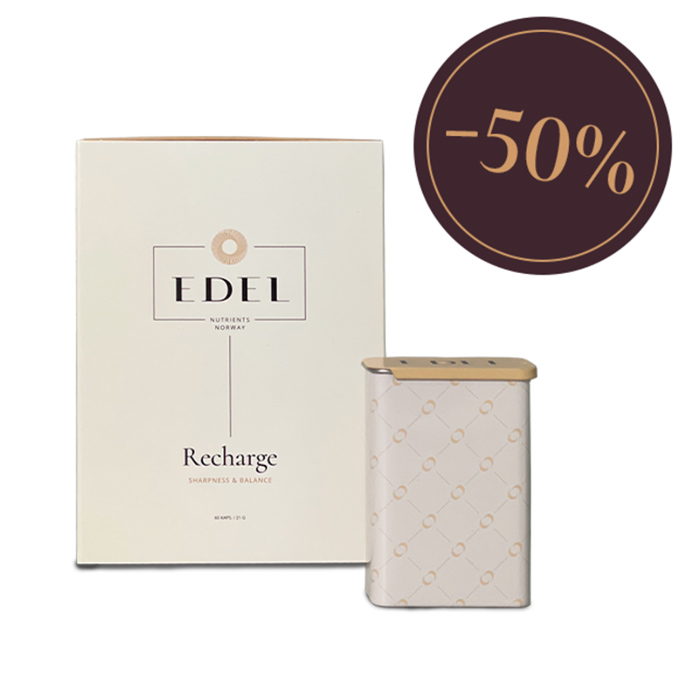 Edel recharge ravintolisä naisille