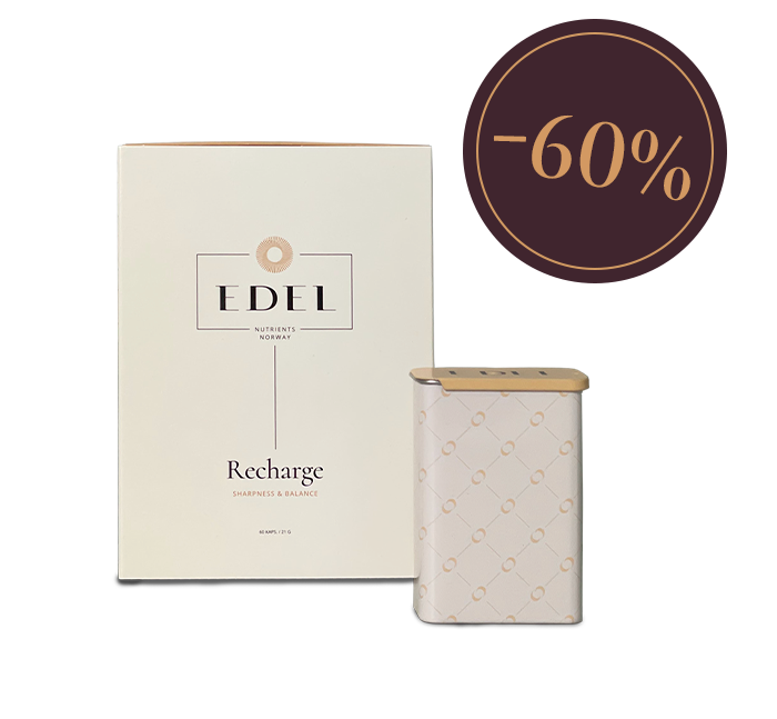 Edel recharge ravintolisä naisille